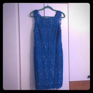 Adrianna Papell Size 14 lace dress. EUC; worn once